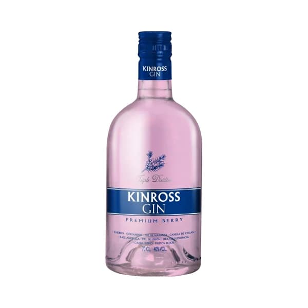 KINROSS Berry Ginebra rosada de triple destilación botella 70 cl. - 0.7 l - Imagen del producto en Findit