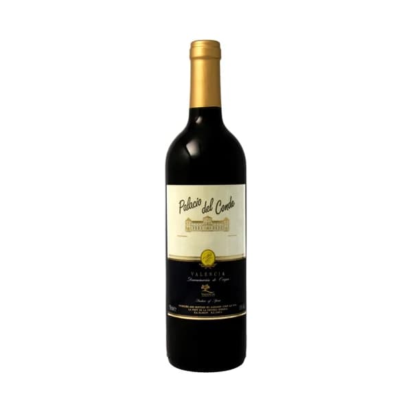 PALACIO DEL CONDE  Vino tinto con D.O. Valencia PALACIO DEL CONDE botella de 75 cl. - 1 ud - Imagen del producto en Findit