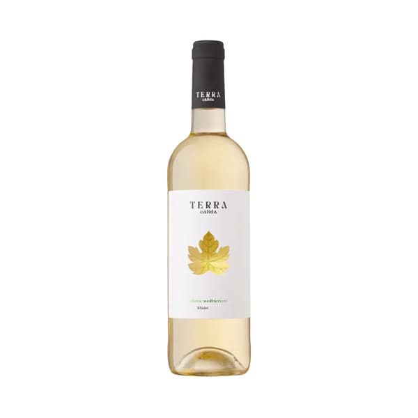 TERRA CÀLIDA Vino blanco con D.O. Cataluña botella de 75 cl. - 1 ud - Imagen del producto en Findit