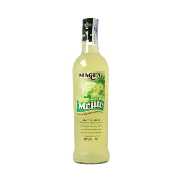 MAGUA Cocktail de mojito ya preparado MAGUA botella de 70 cl. - 0.7 l - Imagen del producto en Findit