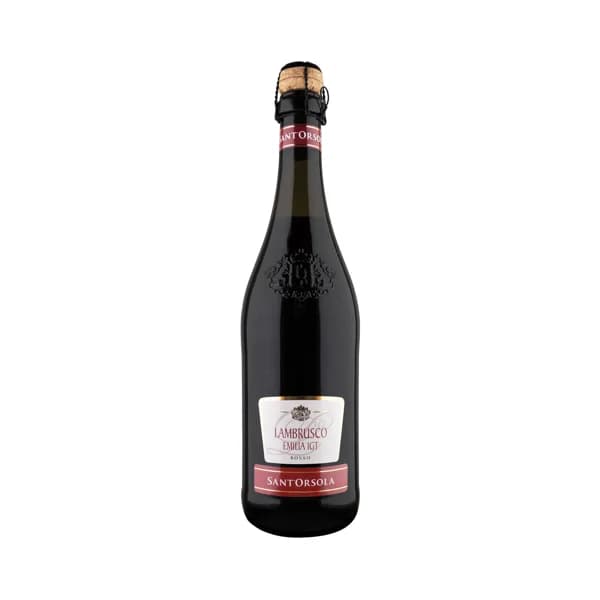 SANT'ORSOLA  Vino tinto lambrusco con IGT Emilia lambrusco SANT'ORSOLA botella de 75 cl. - 1 ud - Imagen del producto en Findit
