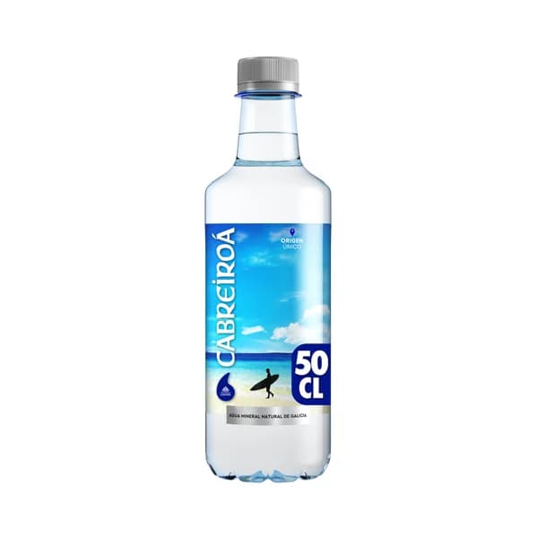 CABREIROA Agua mineral botella de 50 cl. - 0.5 l - Imagen del producto en Findit