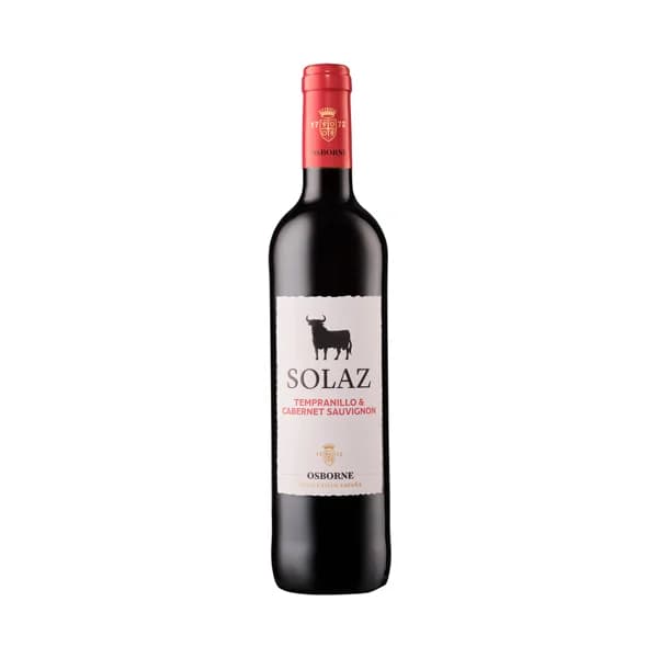 SOLAZ  Vino tinto con IGP Vino de la Tierra de Castilla botella 75 cl. - 1 ud - Imagen del producto en Findit