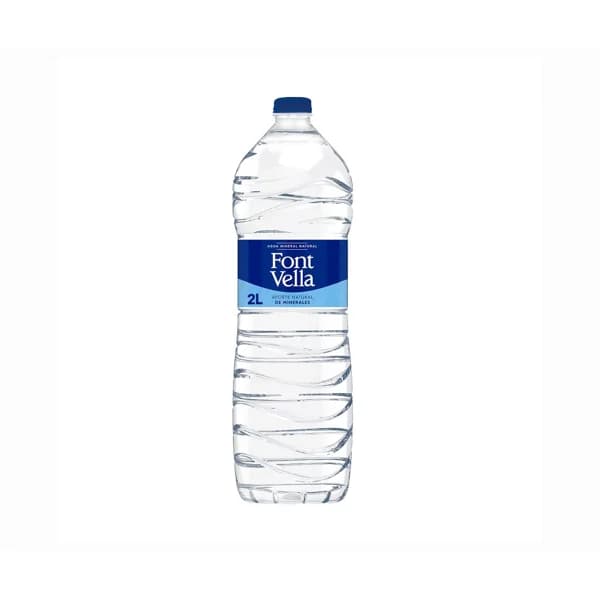 FONT VELLA Agua mineral botella de 2 l. - 2 l - Imagen del producto en Findit