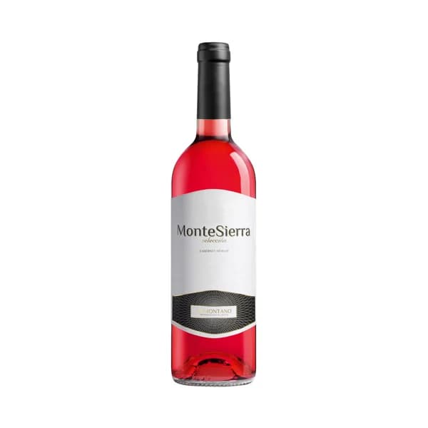 MONTESIERRA SELECCIÓN Vino rosado con D.O. Somontano MONTESIERRA Selección botella de 75 cl. - 1 ud - Imagen del producto en Findit