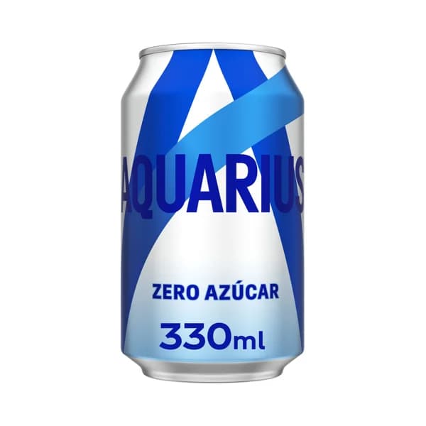 AQUARIUS Zero Bebida isotónica sin azúcar y con sabor a limón lata de 33 cl. - 0.33 l - Imagen del producto en Findit