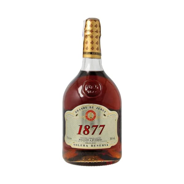 1877 Brandy solera reserva 1877 botella de 70 cl. - 0.7 l - Imagen del producto en Findit