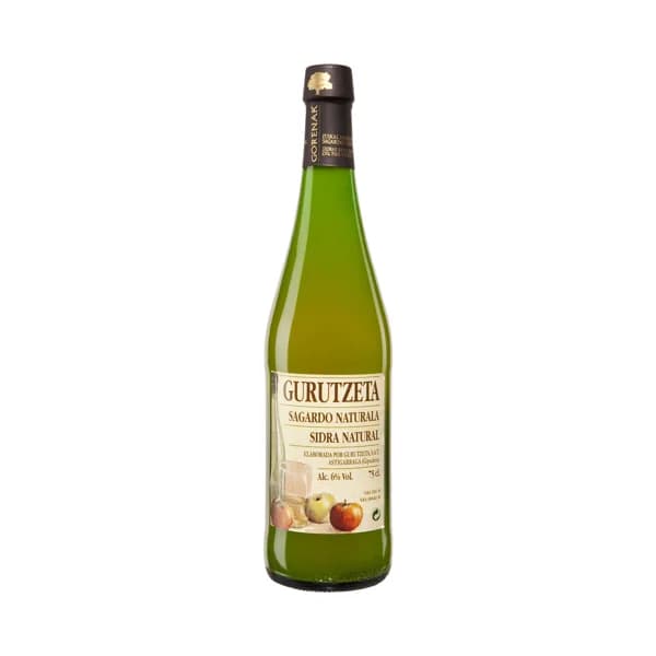 GURUTZETA Sidra natural botella 75 cl. - 1 ud - Imagen del producto en Findit