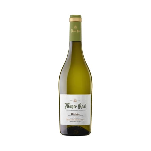 MONTE REAL Vino blanco fermentado en barrica con D.O. Ca. Rioja botella 75 cl. - 1 ud - Imagen del producto en Findit