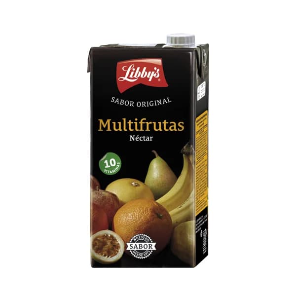 LIBBY'S Néctar multifrutas LIBBY'S brick de 1 l. - 1 l - Imagen del producto en Findit