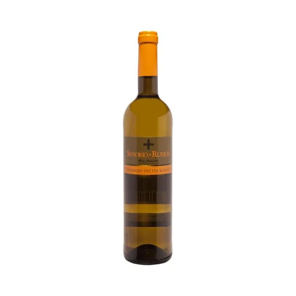 SEÑORIO DE RUBIÓS  Vino blanco con D.O. Rias Baixas SEÑORIO DE RUBIÓS botella de 75 cl. - 1 ud - Imagen del producto en Findit