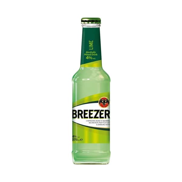 BACARDI Combinado de ron blanco y lima BACARDI botella de 27,5 cl. - 0.28 l - Imagen del producto en Findit