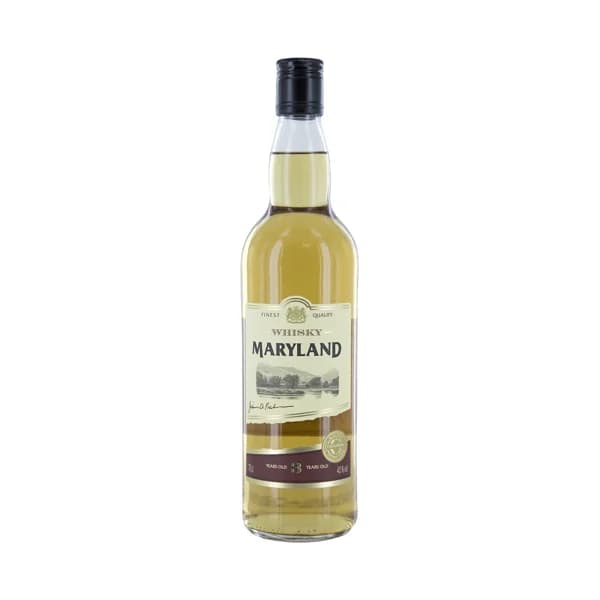 MARYLAND Whisky blended 3 años botella 70 cl. - 0.7 l - Imagen del producto en Findit