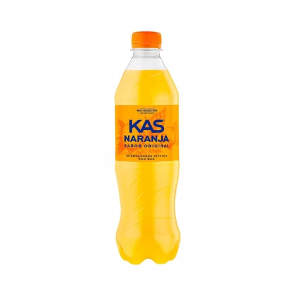 KAS Refresco de naranja botella 50 cl. - 0.5 l - Imagen del producto en Findit