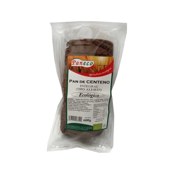 PANECO Pan de centeno integral, tipo alemán , ecológicoPANECO 600 g. - 0.6 kg - Imagen del producto en Findit