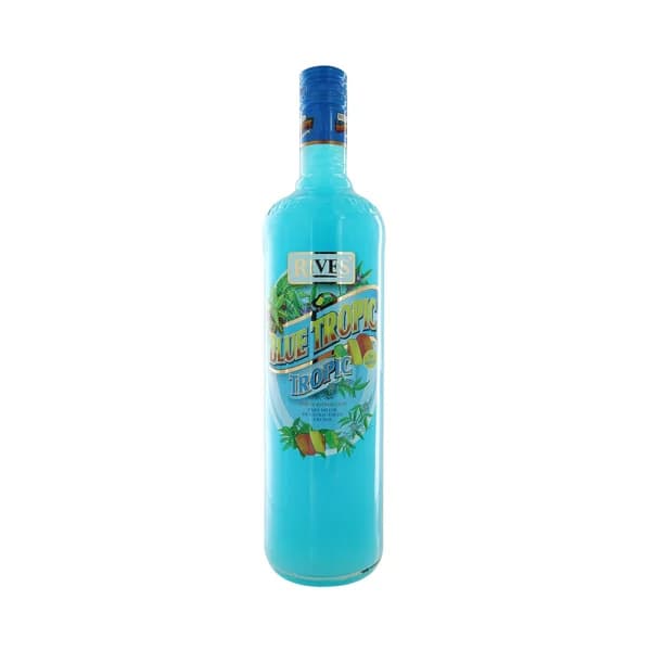 RIVES BLUE TROPIC Bebida refrescante de frutas botella de 1 l. - 1 l - Imagen del producto en Findit