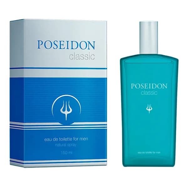 POSEIDON Eau de toilette para hombre con vaporizador en spray POSSEIDON Classic 150 ml. - 0.15 l - Imagen del producto en Findit