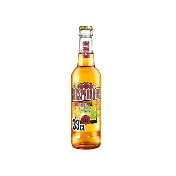 DESPERADOS Cerveza combinada con tequila botella de 33 centilitros - 0.33 l - Imagen del producto en Findit
