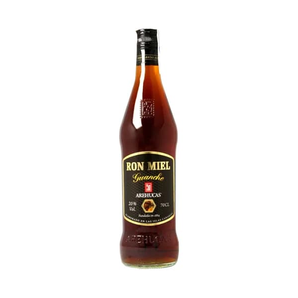 GUANCHE Ron dorado con miel GUANCHE botella de 70 cl. - 0.7 l - Imagen del producto en Findit