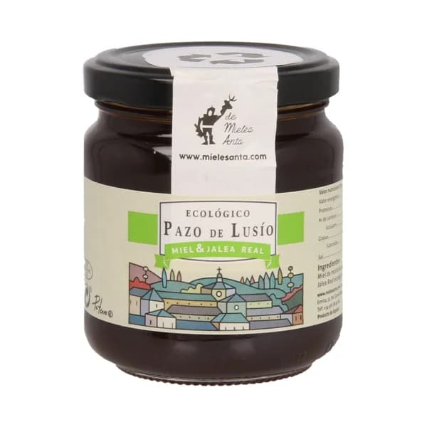 PAZO DE LUSÍO Miel con jalea real ecológica PAZO DE LUSÍO 270 gr, - 0.27 kg - Imagen del producto en Findit