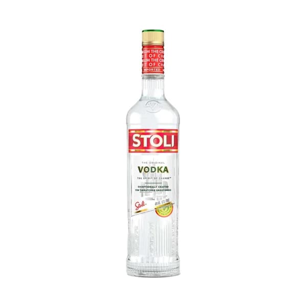 STOLI Vodka blanco de triple destilación y filtrado con carbón y arena botella de 70 cl. - 0.7 l - Imagen del producto en Findit