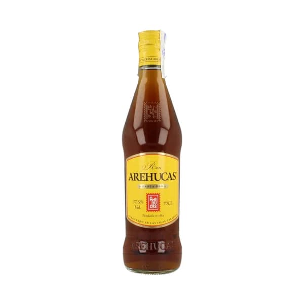 AREHUCAS Ron dorado AREHUCAS botella de 70 cl. - 0.7 l - Imagen del producto en Findit