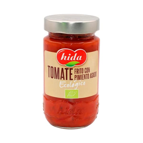 HIDA Tomate frito ecológico con pimiento asado 350 g. - 0.35 kg - Imagen del producto en Findit