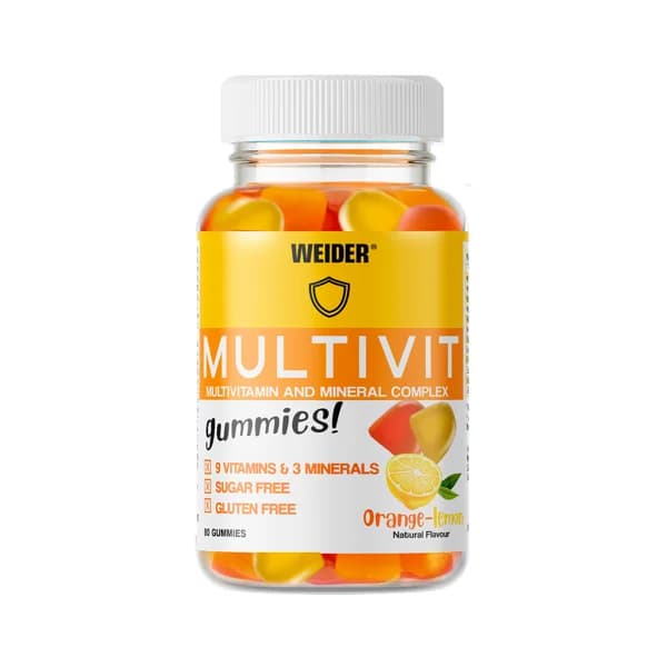 WEIDER Caramelo de goma para adultos WEIDER MULTI UP 80 ud - 0.2 kg - Imagen del producto en Findit