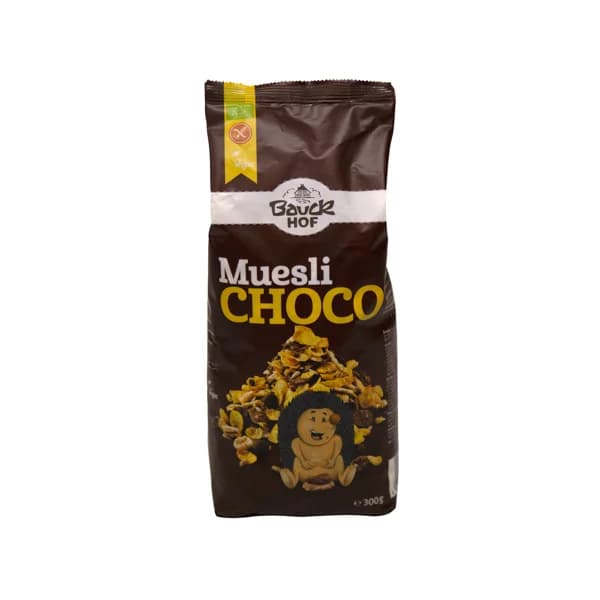 BAUCKHOF Muesli de chocolate, sin gluten BAUCKHOF 300 g. - 0.3 kg - Imagen del producto en Findit