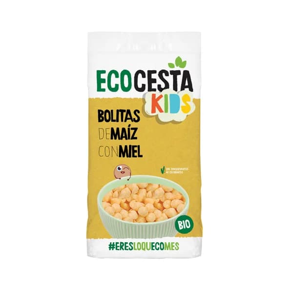 ECOCESTA Cereales bolitas de maiz ecológicos con miel ECOCESTA 400 g. - 0.4 kg - Imagen del producto en Findit