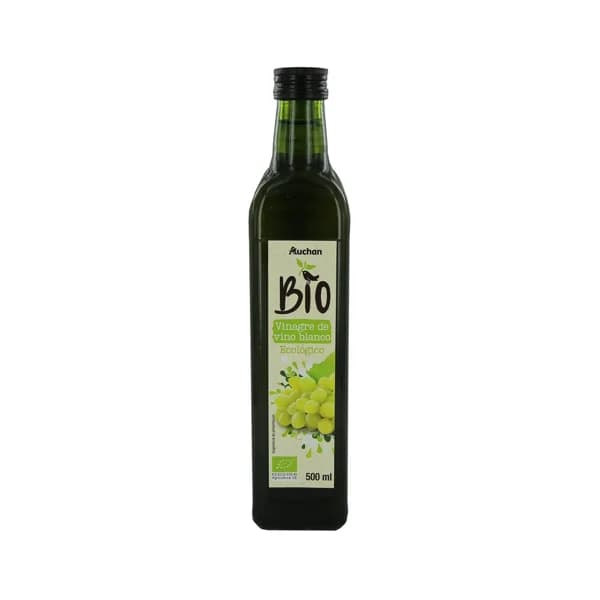 ALCAMPO ECOLÓGICO Vinagre de vino blanco ecológico 500 ml. - 0.5 l - Imagen del producto en Findit