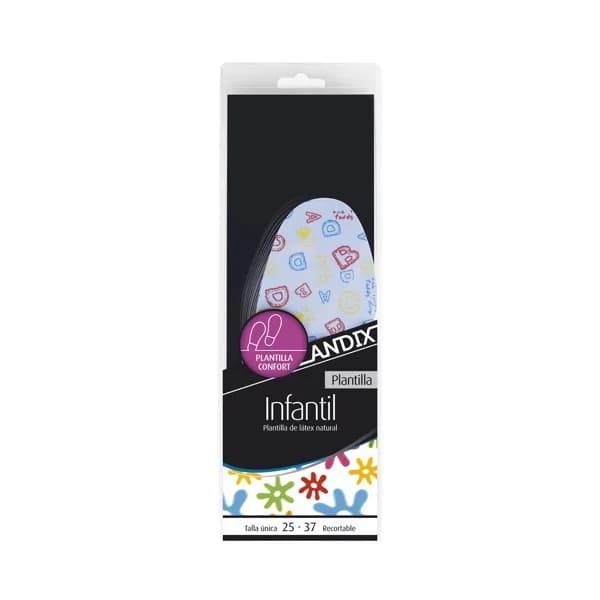 Plantillas infantiles ANDIX, talla 25/37. - 1 ud - Imagen del producto en Findit