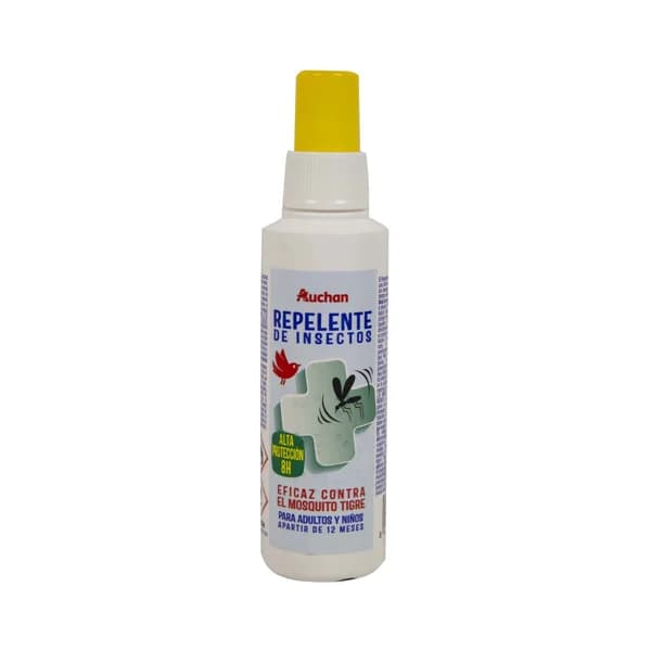 PRODUCTO ALCAMPO Spray repelente de insectos de alta protección (hasta 8 horas) PRODUCTO ALCAMPO 125 ml. - 0.13 l - Imagen del producto en Findit