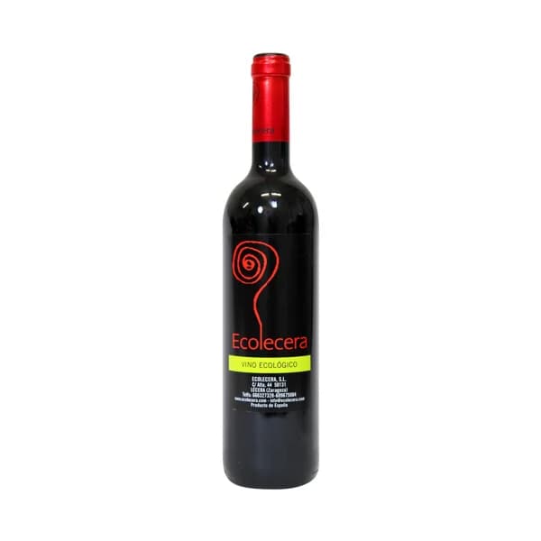 ECOLECERA Vino tinto joven de cultivo ecológico del bajo Aragón ECOLECERA 75 cl. - 0.75 l - Imagen del producto en Findit
