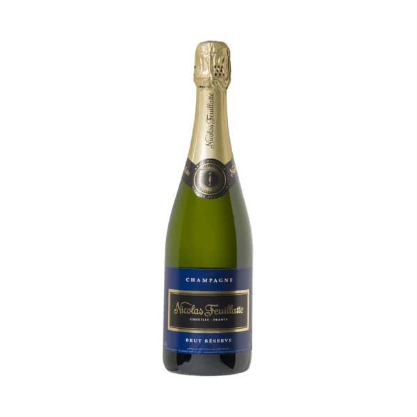 NICOLAS FEUILLATTE Champagne francés brut reserva botella de 75 cl. - 1 ud - Imagen del producto en Findit