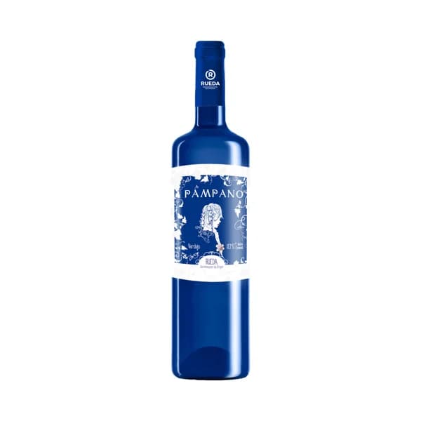 PAMPANO Vino blanco semidulce con D.O. Rueda botella 75 cl. - 1 ud - Imagen del producto en Findit