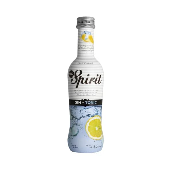 MG SPIRIT Gin tonic, listo para tomar MG SPIRIT botella de 27,5 cl. - 0.28 l - Imagen del producto en Findit