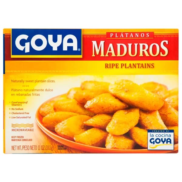 GOYA Plátano maduro cortado en rebanadas y frito 311 g. - 0.31 kg - Imagen del producto en Findit