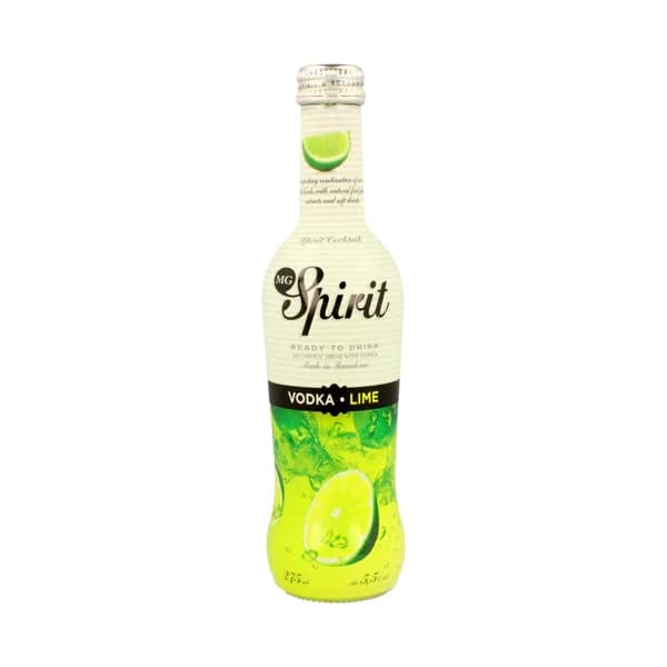 MG SPIRIT Combinado de vodka con lima MG SPIRIT botella de 27,5 cl. - 0.28 l - Imagen del producto en Findit