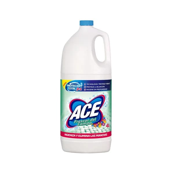 ACE Lejía perfumada frescor de campo ACE 4 l - 4 l - Imagen del producto en Findit