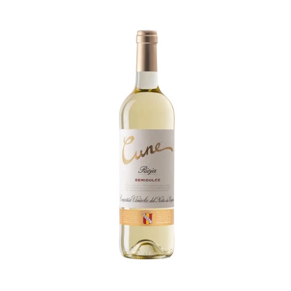 CUNE Vino blanco semidulce con D.O. Ca. Rioja botella 75 cl. - 1 ud - Imagen del producto en Findit
