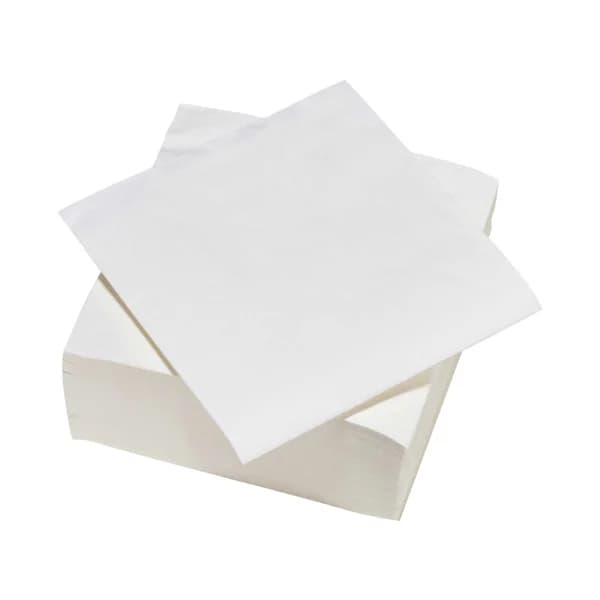 ACTUEL Servilletas de papel desechables blancas,2 capas 33 x 33 cm ACTUEL 100 uds. - 1 ud - Imagen del producto en Findit