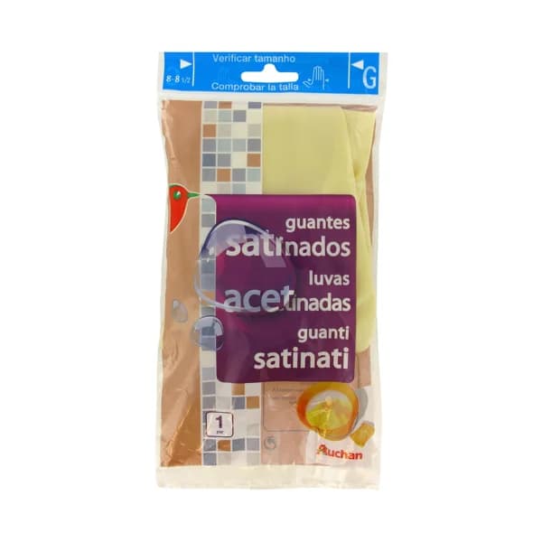PRODUCTO ALCAMPO Guantes de látex satinado talla grande 8-8 1/2 PRODUCTO ALCAMPO 1 par - 1 ud - Imagen del producto en Findit