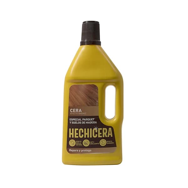 HECHICERA Cera abrillantadora especial parquet, tarima y madera HECHICERA 750 ml. - 0.75 l - Imagen del producto en Findit