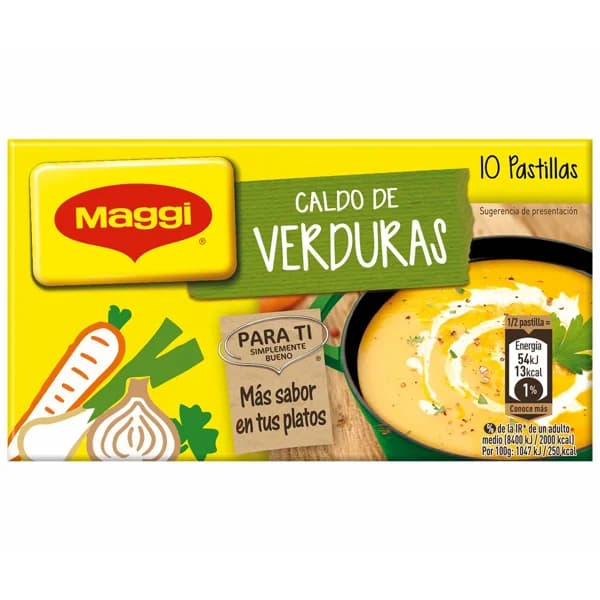 MAGGI Caldo de verduras 110 g. - 0.08 kg - Imagen del producto en Findit