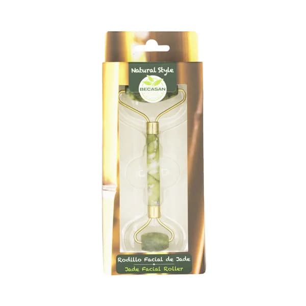 BECASAN NATURE  Natural style Rodillo facial de Jade. - 1 ud - Imagen del producto en Findit