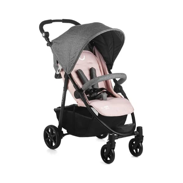 Silla de paseo para bebé hasta 15 kg, color rosa, BABYNURSE Junior Y88. - 1 ud - Imagen del producto en Findit
