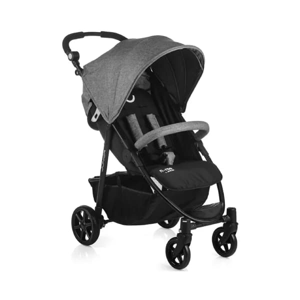 Silla de paseo para bebé hasta 15 kg, color negro, BABYNURSE Junior Y89. - 1 ud - Imagen del producto en Findit