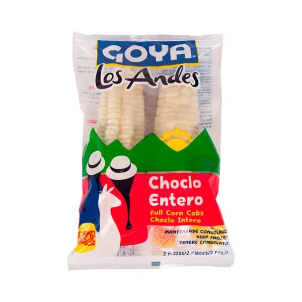 GOYA Choclo entero (full corn cobs) congelado Los andes 2 x 350 g. - 0.7 kg - Imagen del producto en Findit