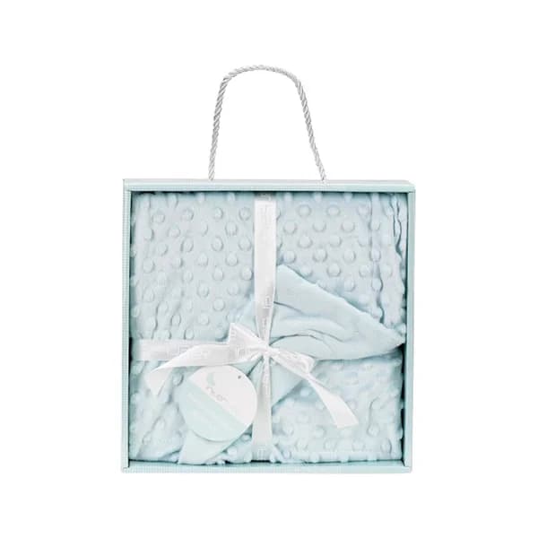 Manta burbuja color azul de 80x110cm, INTERBABY. - 1 ud - Imagen del producto en Findit